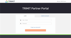 Desktop Screenshot of partner.trimit.com